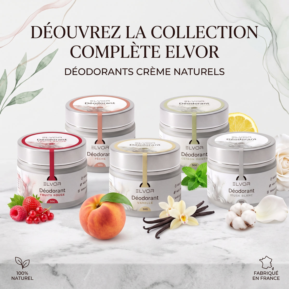 Pack  Déodorants Naturels