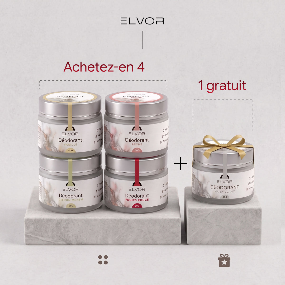Pack  Déodorants Naturels